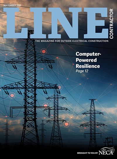 Line Contractor September 2025 cover