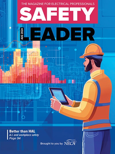 Safety Leader, August 2024. Better than HAL: A.I. and workplace safety, page 94