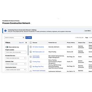 Procore’s Bid Management Software