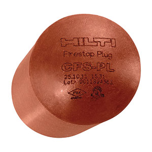 Hilti’s CFS-PL Firestop Plug