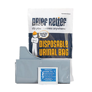 Brief Relief's Liquid Waste Bag