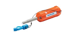Orange, blue and gray cleaner. Image by Senko.