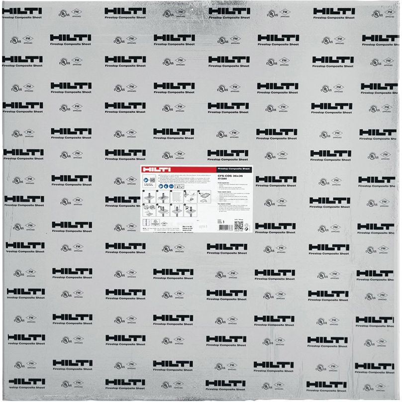 Hilti’s Firestop Sheet