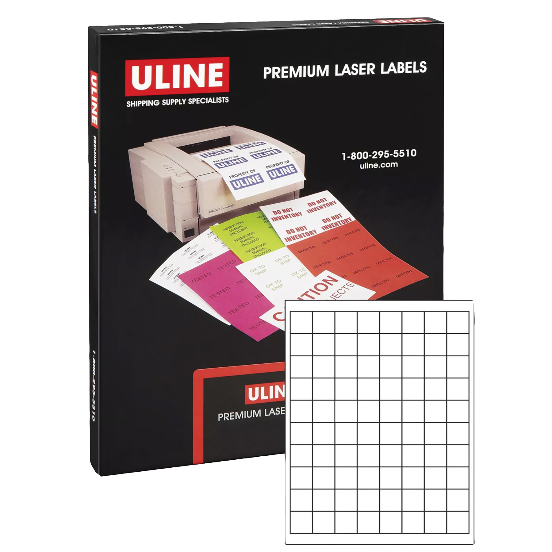 Uline’s Laser Label