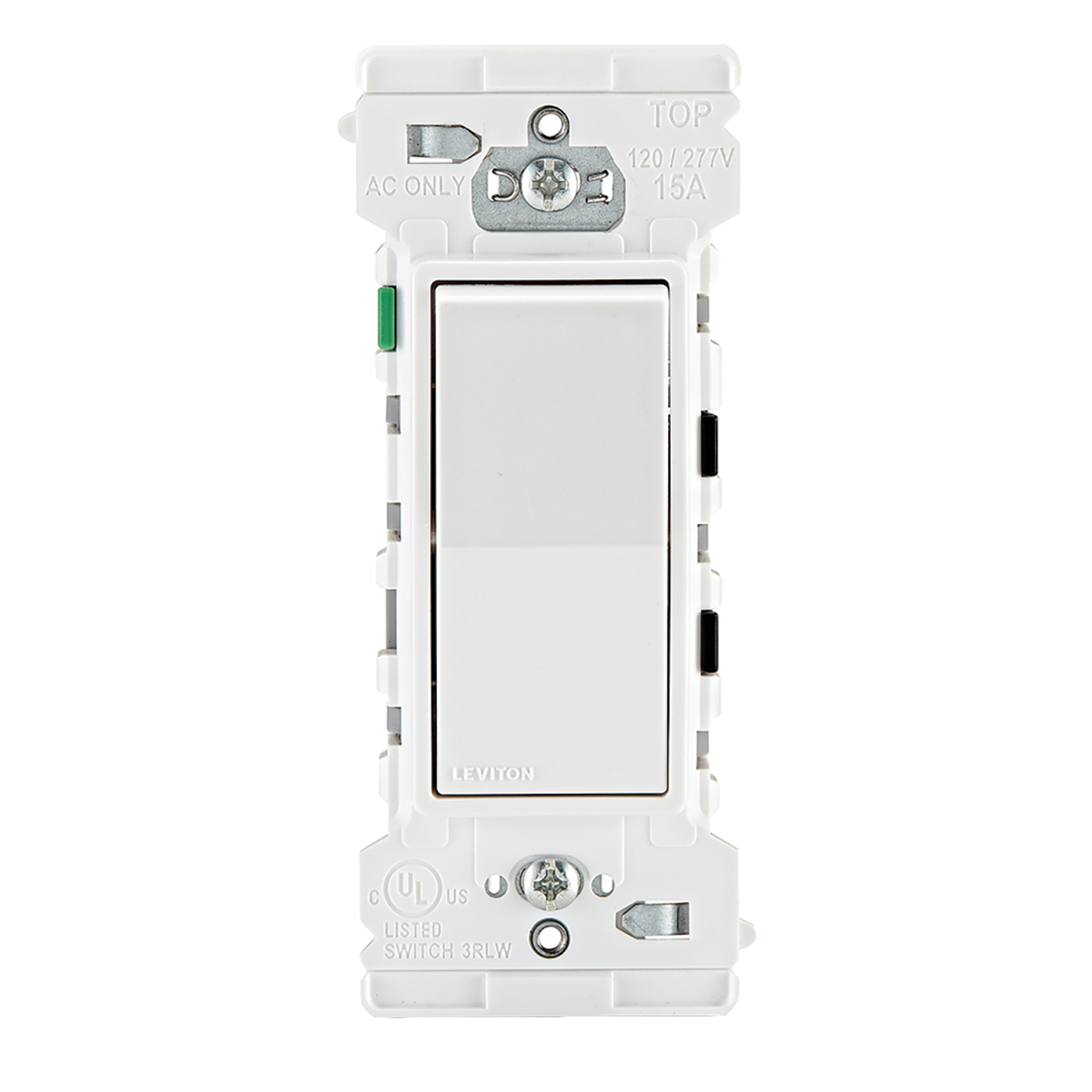 Leviton s E5601-W 15A Lever Edge Rocker Switch