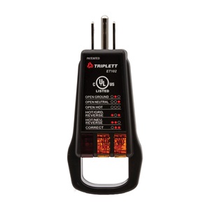 Triplett Test Equipment & Tools’ ET102 Residential Electrical Tester