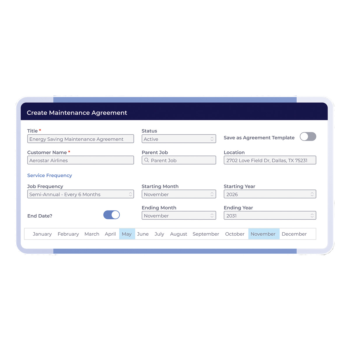 FieldPulse’s Maintenance Scheduler