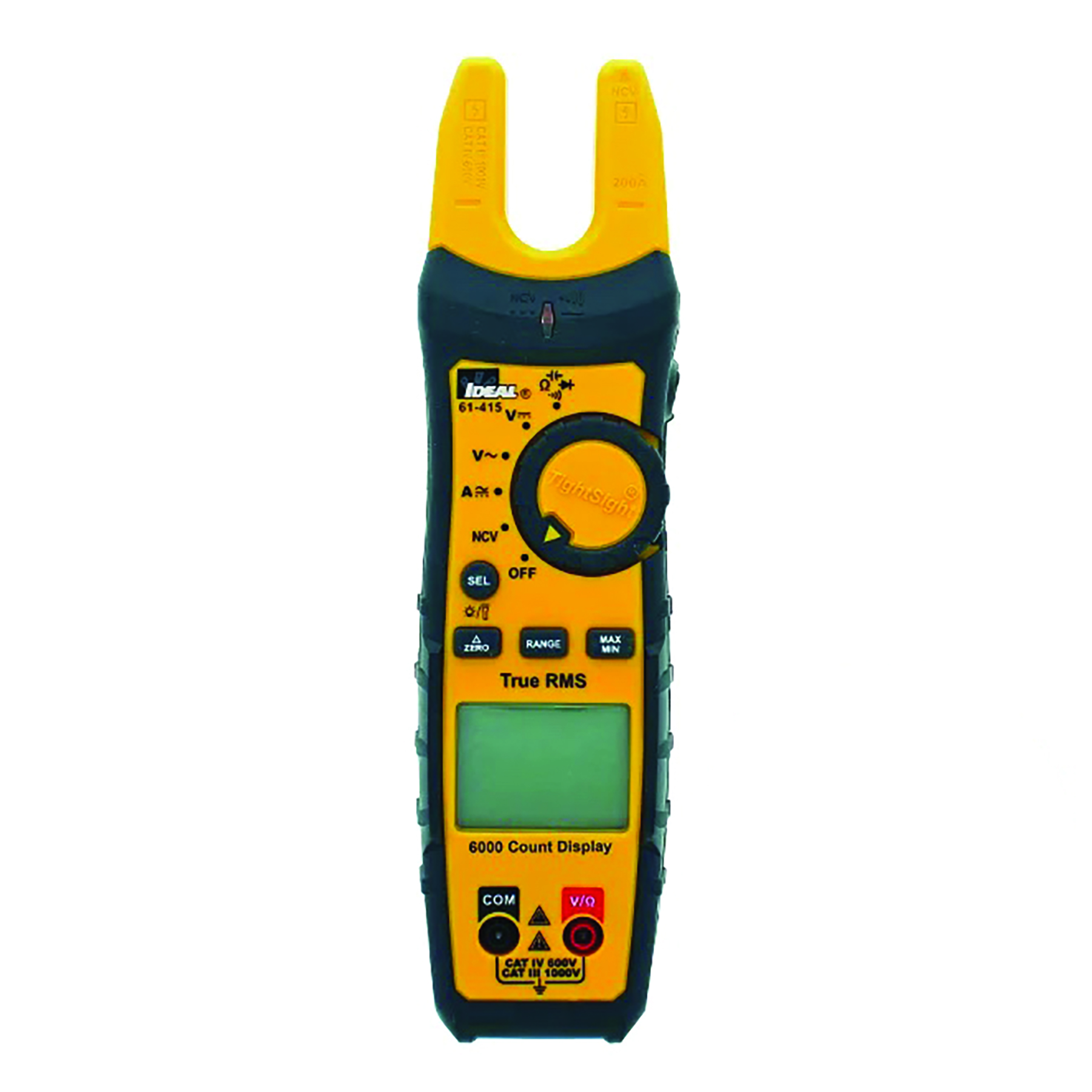 Ideal Electrical s Split-Jaw TightSight True rms Meter