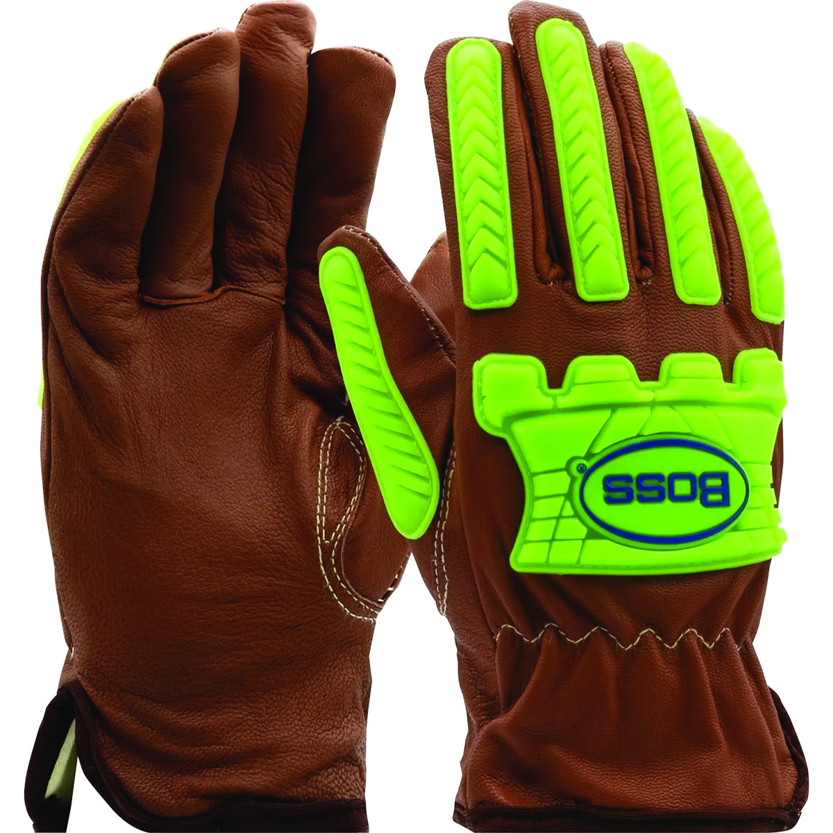 Protective Industrial Products  Boss Xtreme Leather Gloves